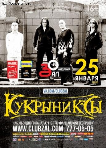 Кукрыниксы 25 января 2013, концерт в ZAL, Санкт-Петербург