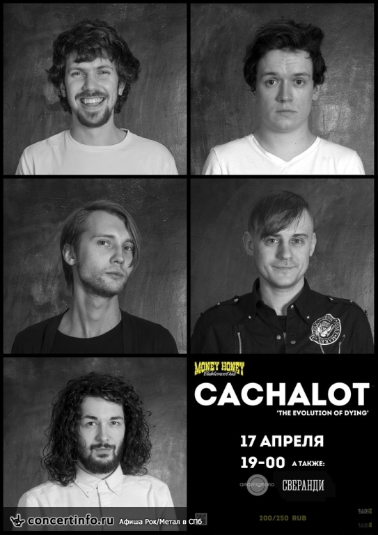 Cachalot сольный концерт The Evolution of Dying 17 апреля 2015, концерт в Money Honey, Санкт-Петербург