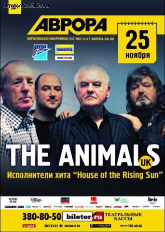 The Animals 25 ноября 2012, концерт в Aurora, Санкт-Петербург