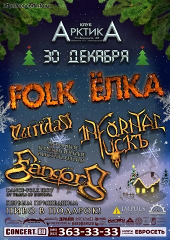 FOLK ЁЛКА 30 декабря 2012, концерт в АрктикА, Санкт-Петербург