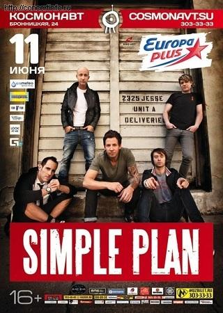 Simple Plan 11 июня 2013, концерт в Космонавт, Санкт-Петербург