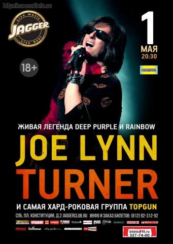 Joe Lynn Turner & TOPGUN 1 мая 2013, концерт в Jagger, Санкт-Петербург