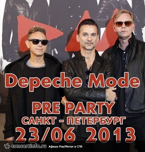 PreParty Depeche Mode 23 июня 2013, концерт в АрктикА, Санкт-Петербург