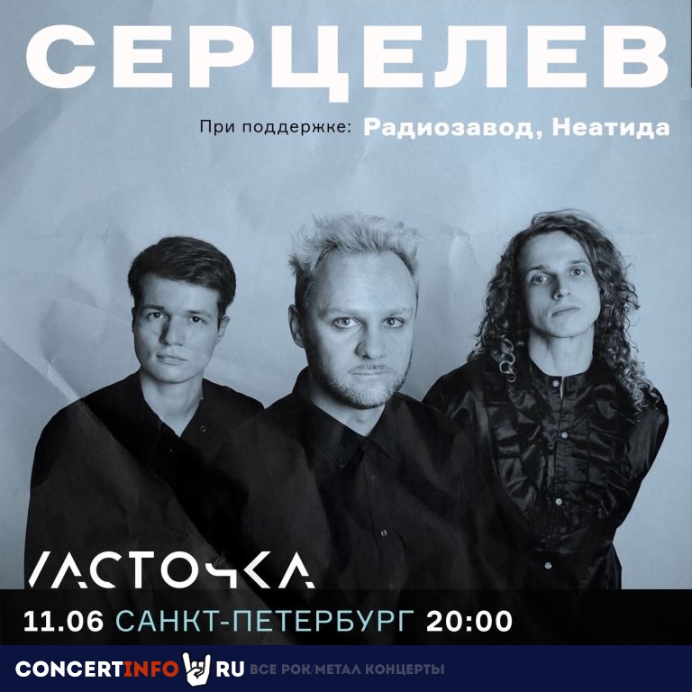 Серцелев 11 июня 2024, концерт в Ласточка, Санкт-Петербург