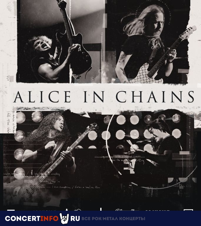 Alice in Chains 18 июня 2019, концерт в A2 Green Concert, Санкт-Петербург