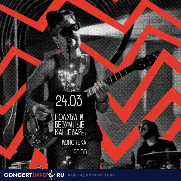 Голуби и Безумные Кашевары 24 марта 2019, концерт в Ионотека, Санкт-Петербург