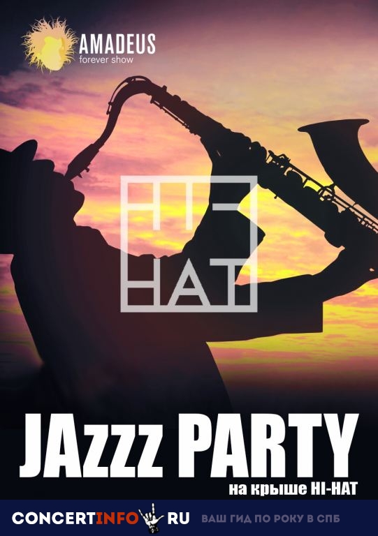 JAzzz Party на крыше 22 июня 2019, концерт в Hi-Hat, Санкт-Петербург
