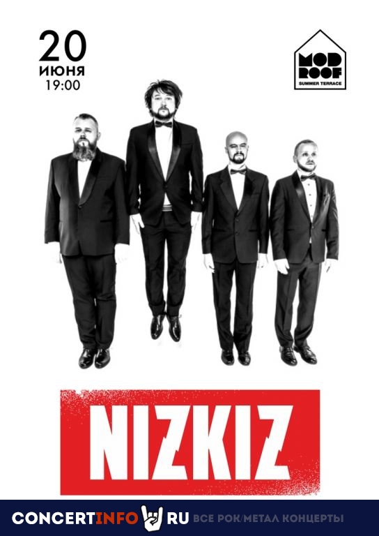 Nizkiz 20 июня 2019, концерт в MOD, Санкт-Петербург