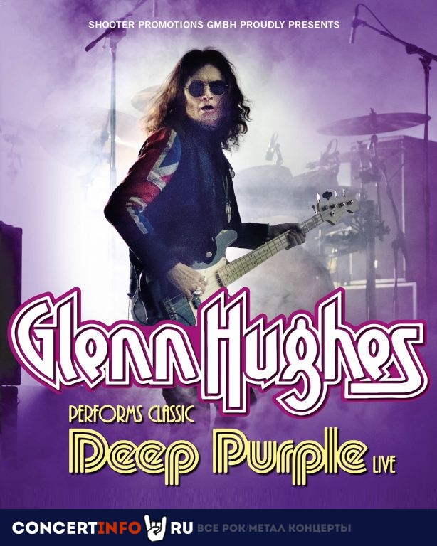 Glenn Hughes. Deep Purple 30 октября 2019, концерт в Дом музыки, Москва