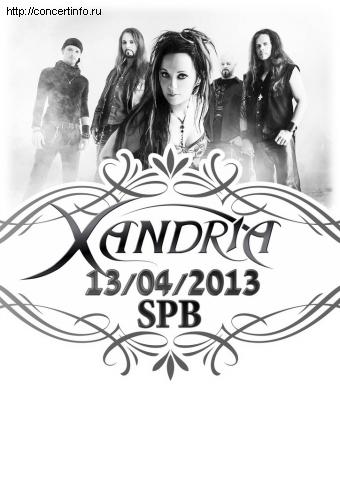 XANDRIA 13 апреля 2013, концерт в АрктикА, Санкт-Петербург